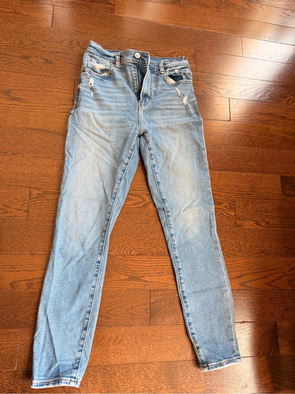 Abercrombie & Fitch Light Blue Skinny Jeans